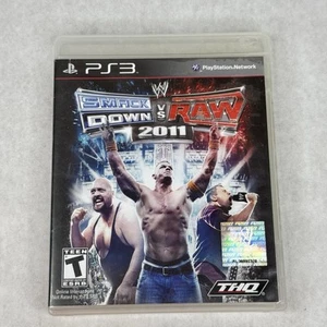 WWE SmackDown vs Raw 2011 - PS3, Playstation 3 - Complete (CIB) - Picture 1 of 5