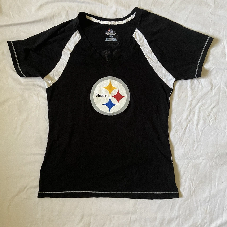 Steelers Hall Of Fame Bettis 36女式大号T恤 — 第 1/4 张图片