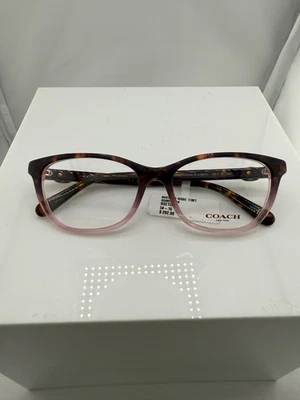 Coach HC6180 5650 Eyeglasses Rose Tortoise Gradient 54-15-140 NWT - Image 1 of 4