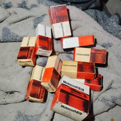 Lot NOS OEM Motorcraft + DPE CONTACT POINTs + DCG Condensers  Bundled Lot  - Image 1 of 4