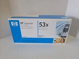 HP Original - HP 53X Toner Q7553X (schwarz) werkseitig versiegelte Verpackung  - Bild 1 von 2