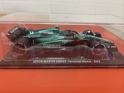 COCHE 1/24 ALTAYA MODELO F1 ASTON MARTÍN AMR23 FERNANDO ALONSO 2023 - Imagen 1 de 3