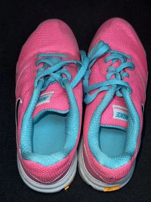 NIKE DOWNSHIFTER 6 Running Athletic Shoes Sneakers 685167-641 Women's Sz 2Y - Image 1 of 4