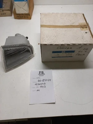 Opel Omega A Blinker rechts Blinkerleuchte weiß NEU 1226049  Carello - Bild 1 von 4