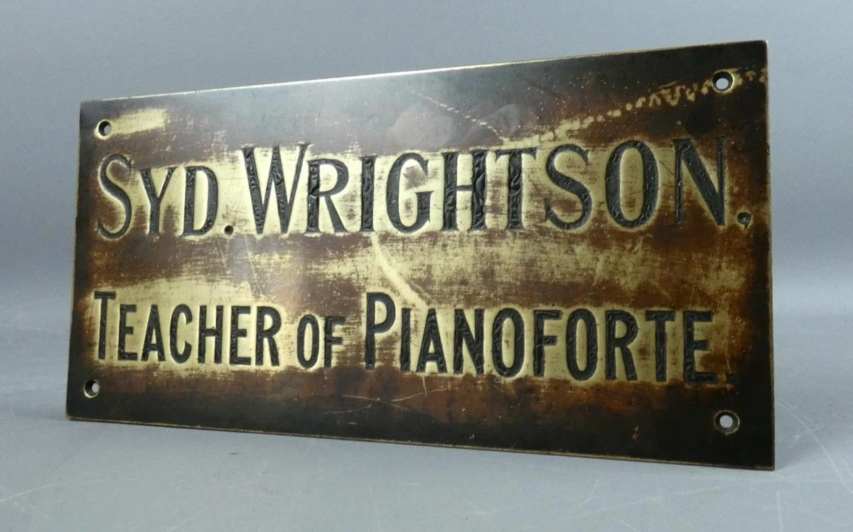 Antique Signs & Plaques for sale | eBay