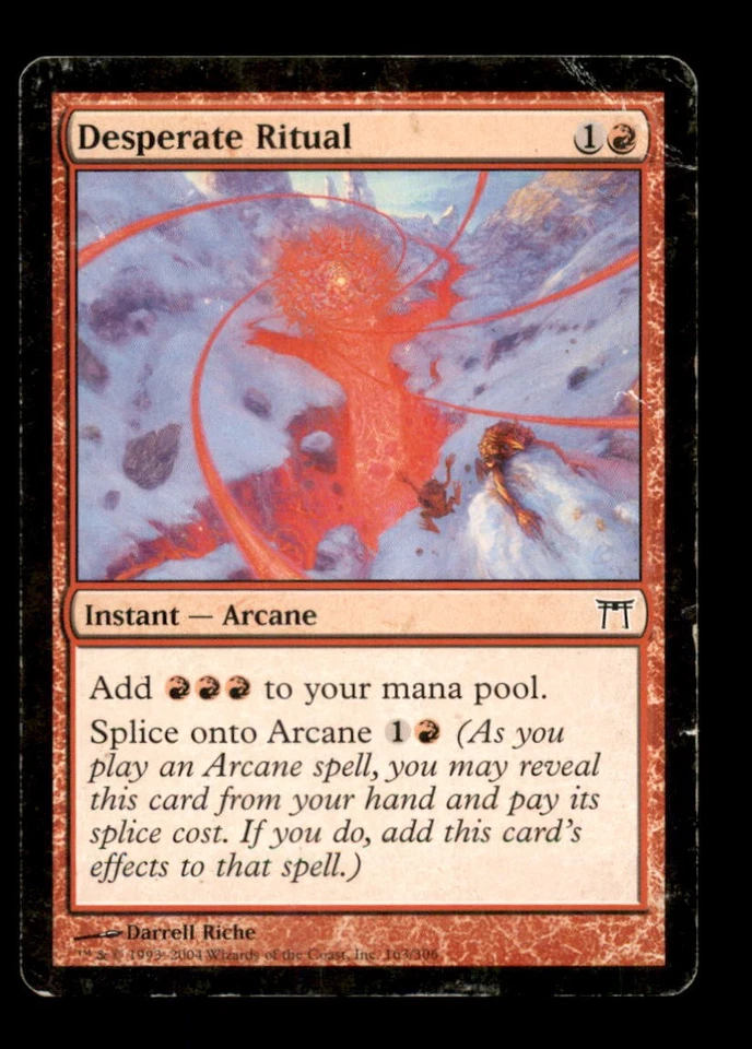 MTG Desperate Ritual LP Light Play Champions of Kamigawa [3489] - Image 1 of 1