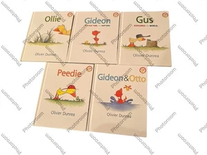 Set of 5 Gossie & Friends Childrens HC by Olivier Dunrea Gideon Gus Peedie Ollie - Picture 1 of 1