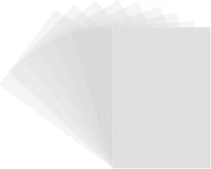 Weforu 10Pcs A4 Heat Shrink Paper Shrink Film Printable for DIY Craft Jewelry... - Picture 1 of 12