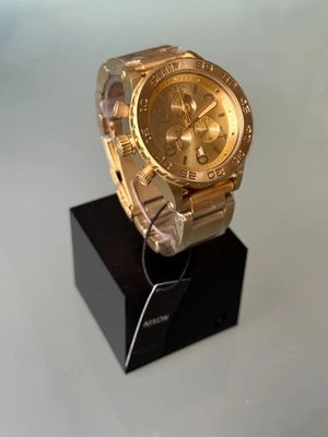 Nixon 42-20 Chrono All Gold  A037-502 - Image 1 of 4