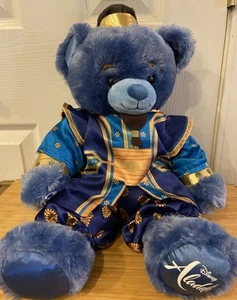 Build A Bear Disneys Aladdin Genie Blaufär mit Kostüm Outfit EUC 17" - Bild 1 von 10