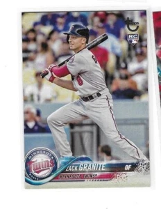 2018 Topps Series 1 Private Stock Zack Granite RC 33/99 #115 Minnesota Twins - Picture 1 of 1