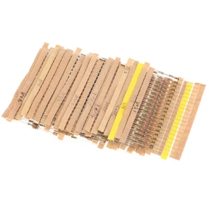 860pcs 1 ohm-1M ohm 1/4W Carbon Film Resistors Assortment Kit Set 43 Values G4Q7 - Picture 1 of 6