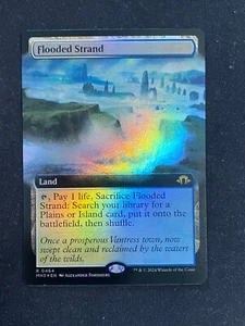 Flooded Strand (EXTENDED FOIL) - Modern Horizons 3 (Magic/MTG) - Bild 1 von 2