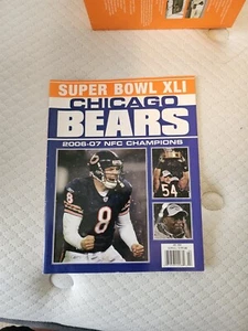 Super Bowl XLI Chicago Bears Nfc Champions Magazine - Foto 1 di 3