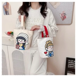 Hand-held Handbag Multi Color Lunch Bag Fashion Commuting Bag Women Girls - Picture 1 of 19