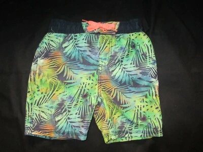 Boys Pumpkin Patch swim board shorts  Size 4    jungle theme - image 1 of 2