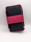 Nintendo DS Snap In Wallet Case Pink & Black - Used & Cleaned