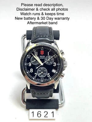 Victorinox Swiss Army Reloj Cronógrafo Cuarzo 24071 Batería Nueva y Garantía Foto 1 de 4