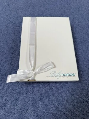 Baby Nambe 3 Piece Baby Utensil Set MT7610 NWT In Box - Изображение 1 из 4