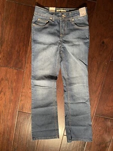 Girls Blue Jeans, LEI Brand, Chelsea Low Rise Skinny, Size 12 Regular, NEW Dark - Picture 1 of 11