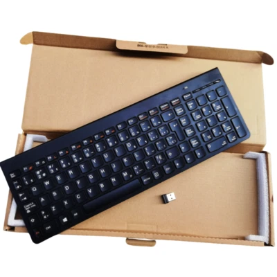 Lenovo black wireless keyborad SK-8861 Canada French layout - Image 1 of 4