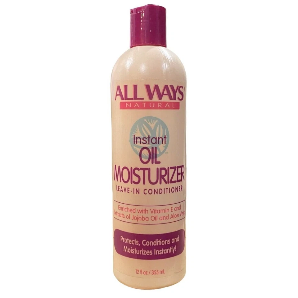 All Ways Natural Instant Oil Moisturizer Leave In Conditioner AllWays 12 oz - Image 1 of 1