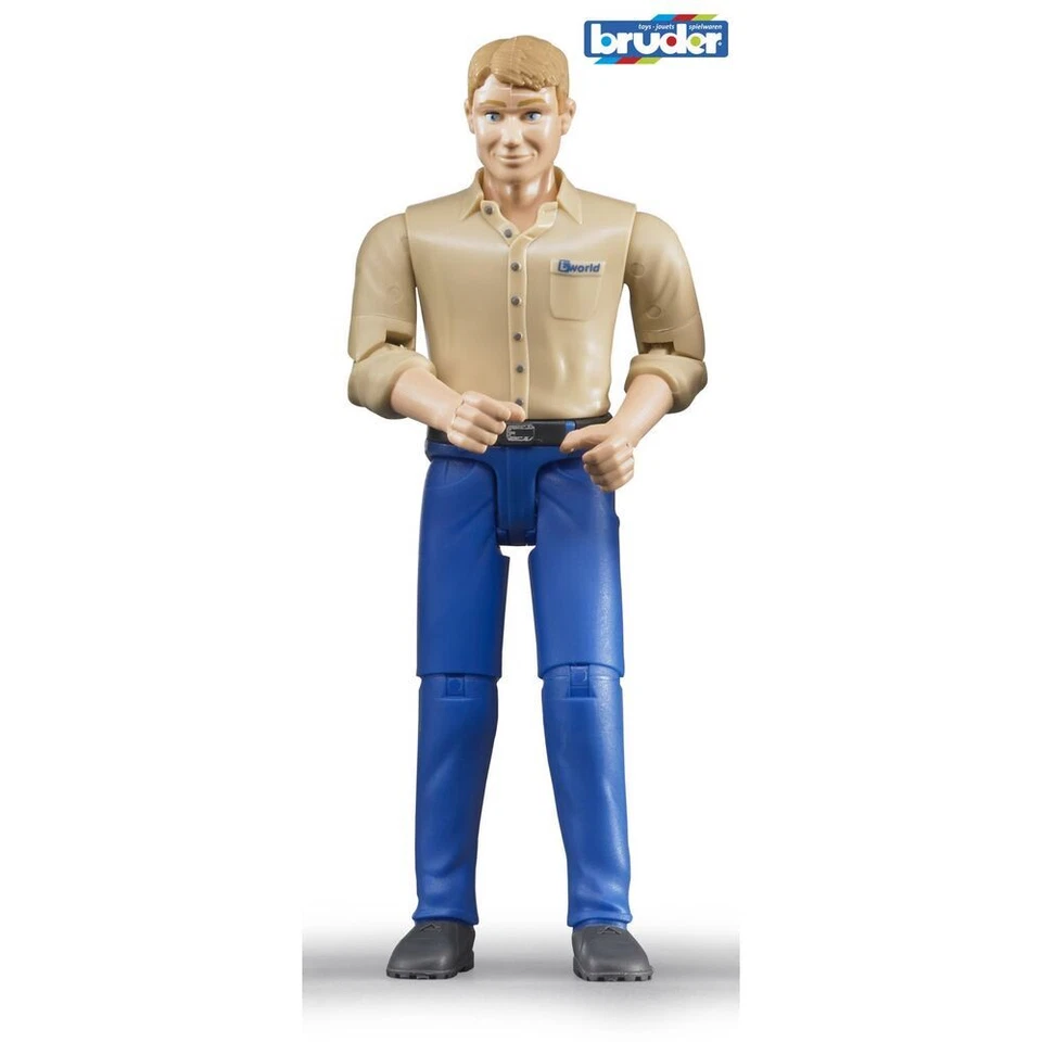 Bruder - Mann mit hellem Hauttyp und blauer Hose - 60006 - Bild 1 von 1