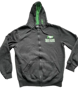 North Dakota Fighting Hawks Hoodie durchgehender Reißverschluss Herren Größe Medium UND Vintage Kolosseum - Bild 1 von 5