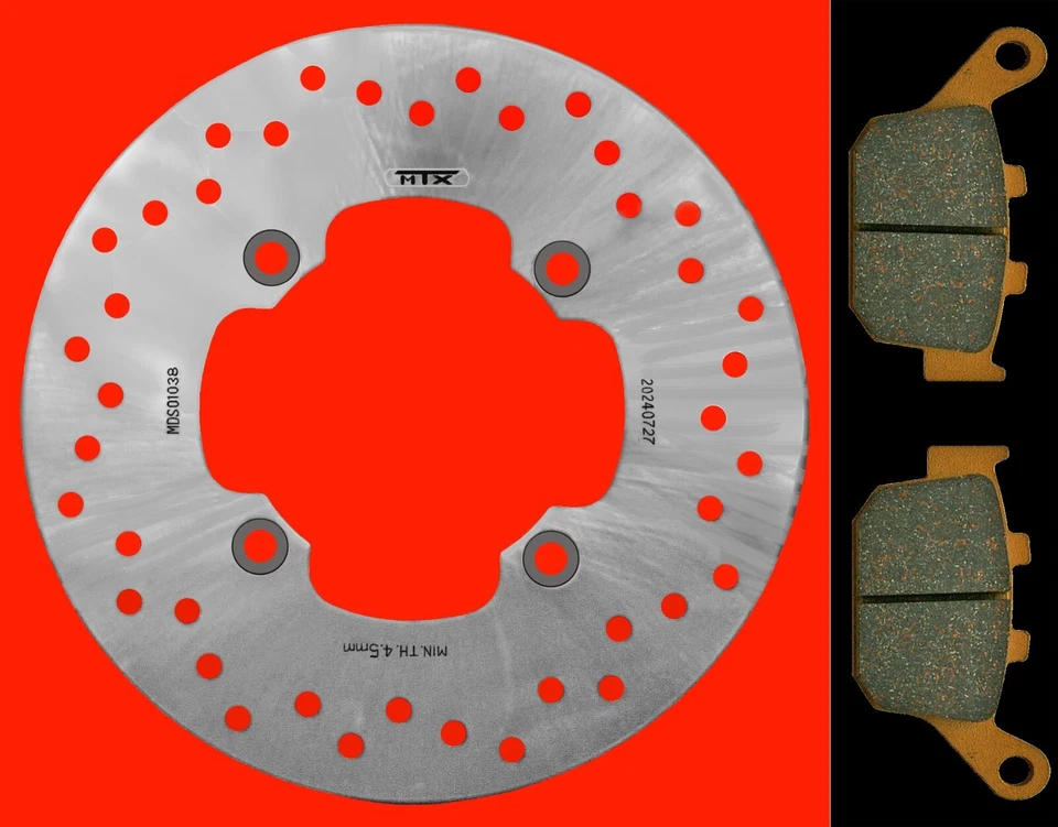 Rear brake disc & pads to fit Honda XL600V Transalp (1991-1999) from stock - Image 1 of 1