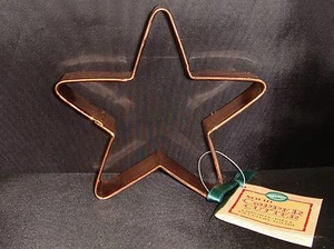 Cortador de galletas Wilton de cobre macizo estrella navideña - Imagen 1 de 4