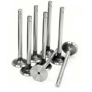 New Set of 8 Exhaust Valves Fits Some Ford 330 332 352 360 390 410 428 Engines - Picture 1 of 1