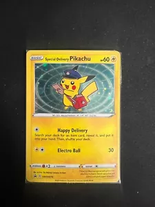 Special Delivery Pikachu Sealed SWSH074 Pokemon Center Promo Trading Card Game - Picture 1 of 4