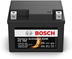 Battery Bosch FA109 YTX4L-BS Sealed KTM EXC 300 2008-2016 - Picture 1 of 4