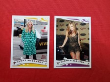 Carmen Electra And Jenna Jameson Topps Rookie Cards supermodels collectible