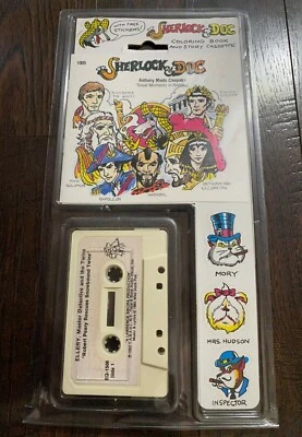 Vintage Sherlock & Doc Cassettes + Coloring Book Story Anthony Meets Cleopatra - Image 1 of 4