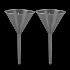 2 pz imbuto filtro plastica diapositiva bocca laboratorio 90 mm per esame