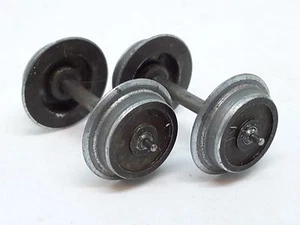 Pair Of Metal Axles Alternating Current Railway Modeling D.ø 13Mm - Picture 1 of 1