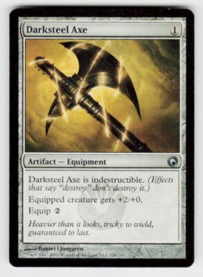 Scars of Mirrodin #149 Darksteel Axe - Image 1 of 2