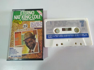Nat King Cole Everlasting canta IN Spanish E English 1981 - Cinta Cassette - Bild 1 von 3