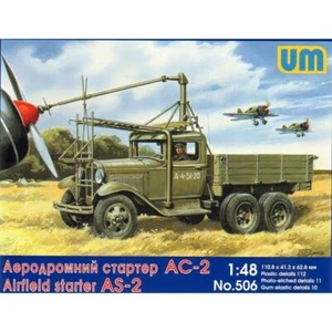 UNIMODELS UM 506 Models Bausatz Maßstab 1:48 Flugplatzstarter AS-2 auf GAZ-AAA Chassis - Bild 1 von 24