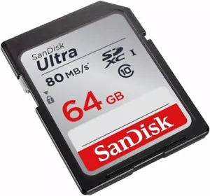 SanDisk Ultra PRO 64GB SDXC I 10 80MB/s SD Memory Card with case - Picture 1 of 3