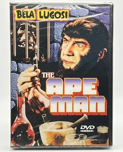 The Ape Man (1943) brandneue DVD. Kostenloser Versand! B&W. Alpha Video. Bela Lugosi - Bild 1 von 3