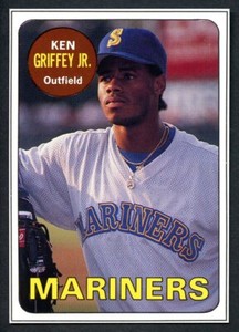 1990 Baseball Card Magazine Card #37 Ken Griffey Jr. Rare Seattle Mariners BC37