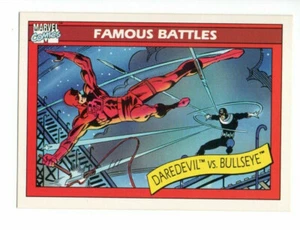 1990 Impel Marvel Universe Series Famous Battles Daredevil Vs Bullseye #94 - Bild 1 von 1