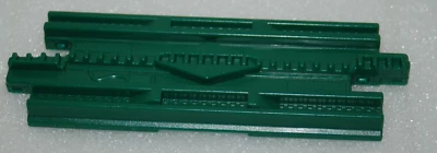 GEOTRAX ЗЕЛЕНЫЙ ПРЯМОЙ ТРЕК С ЗУБАМИ МОЖЕТ РАБОТАТЬ С РАЗЛИЧНЫМИ НАБОРАМИ ЧИТАТЬ - Изображение 1 из 3