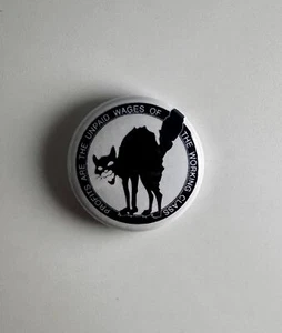 Sabo Cat Tabby IWW 1" Button S048B Badge Pin - Bild 1 von 2