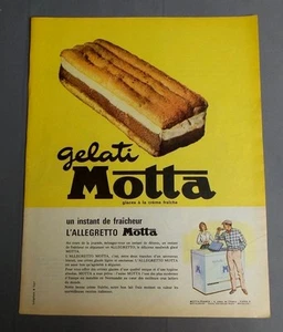 PUB PUBLICITE ANCIENNE ADVERT CLIPPING 100817 / SANDWICH ALLEGRETTO MOTTA - Picture 1 of 1