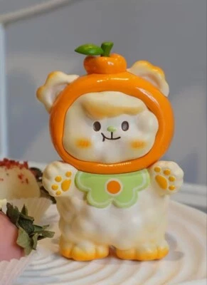 GabriellaWorkshop Paofu Orange Puff Bear Orange Resin Figure H8.5cm(3.3inch) - Image 1 of 2