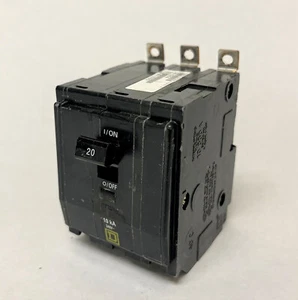 Square D QOB320VH 20A 3 Pole Miniature Circuit Breaker - Picture 1 of 3
