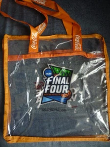 Bolso de mano Coca-Cola de plástico transparente NCAA Minneapolis Final Four 2019 - Imagen 1 de 3